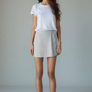 ❤️S.C.&.CO. Striped Blue and White Women's Skirt 8